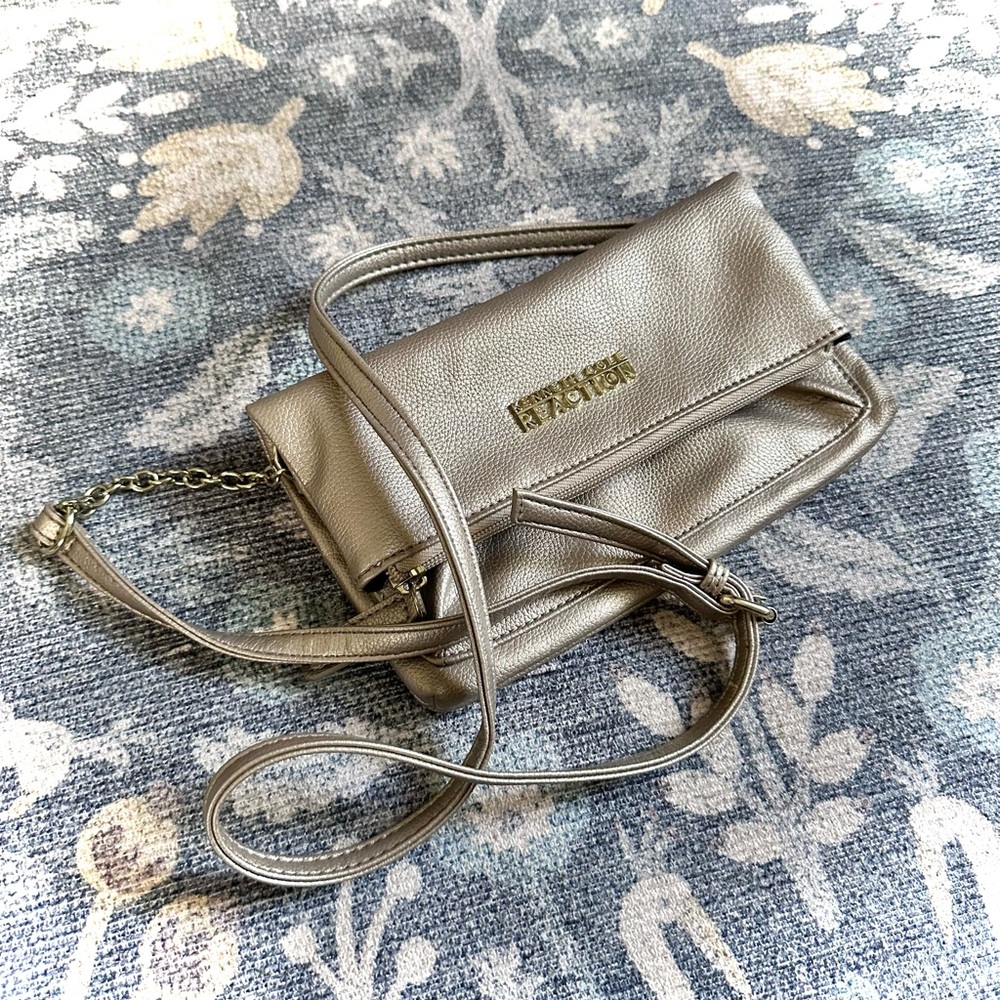 Kenneth Cole Reaction Metallic Crossbody Bag